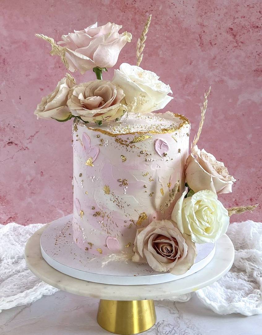 Blush cake